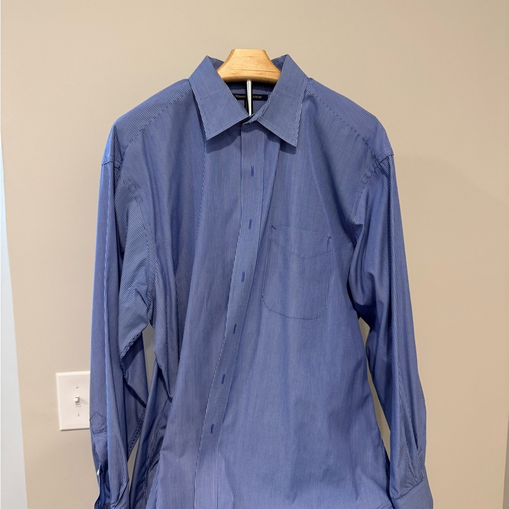 Tommy Hilfiger Classic Blue Dress Shirt